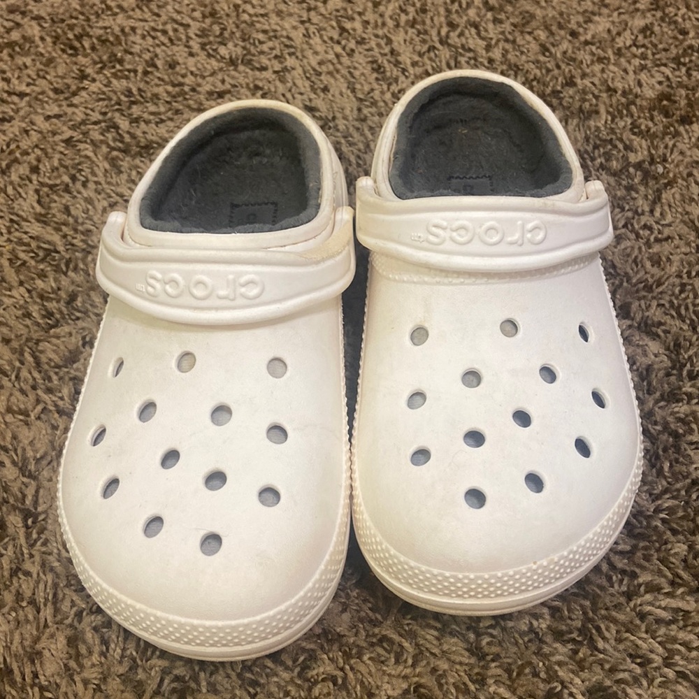 Fuzzy crocs